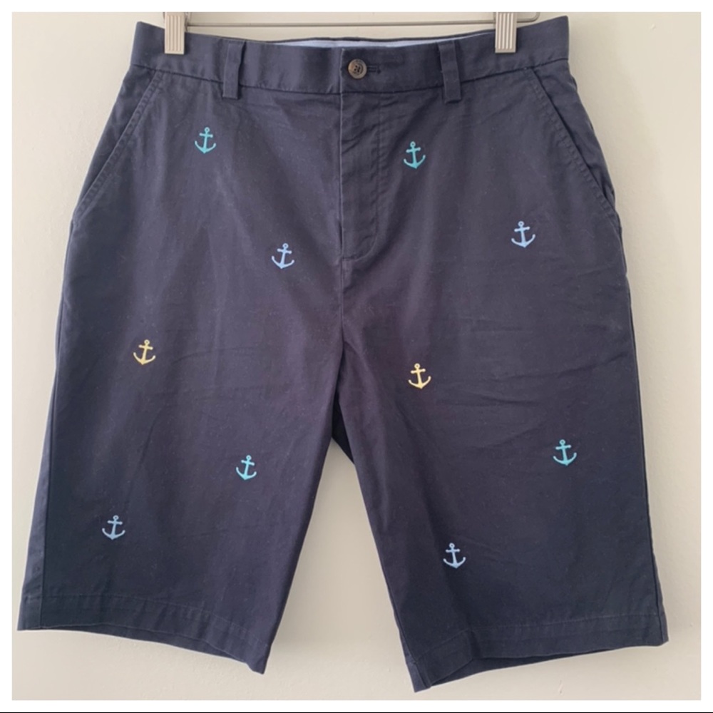 EUC Boys Brooks Brothers Anchor Shorts Size 18